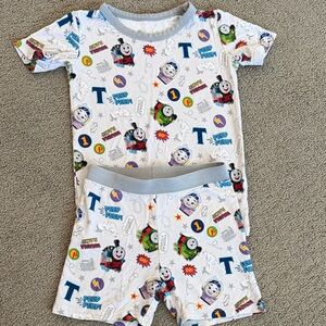 Thomas the Train Print Kids Short Pajama Set